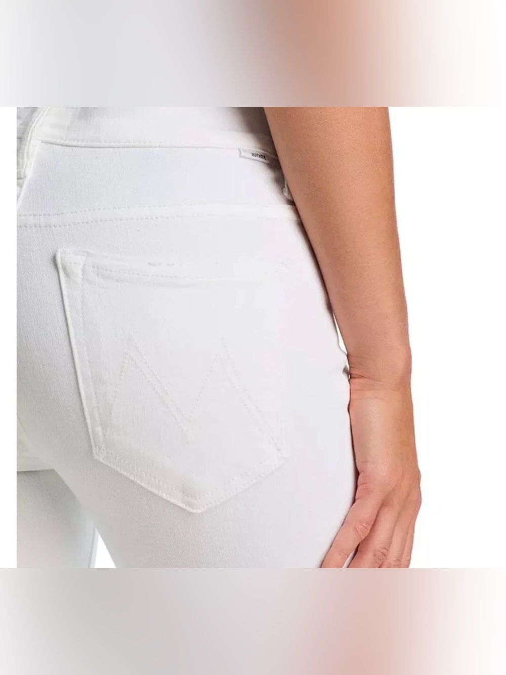 MOTHER The Insider Crop Step Fray in Fairest of Them All Size 27 (4) NWT - Picture 9 of 10